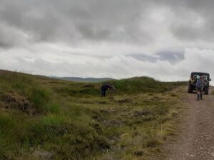 photo of all terrain buggy at the battle site